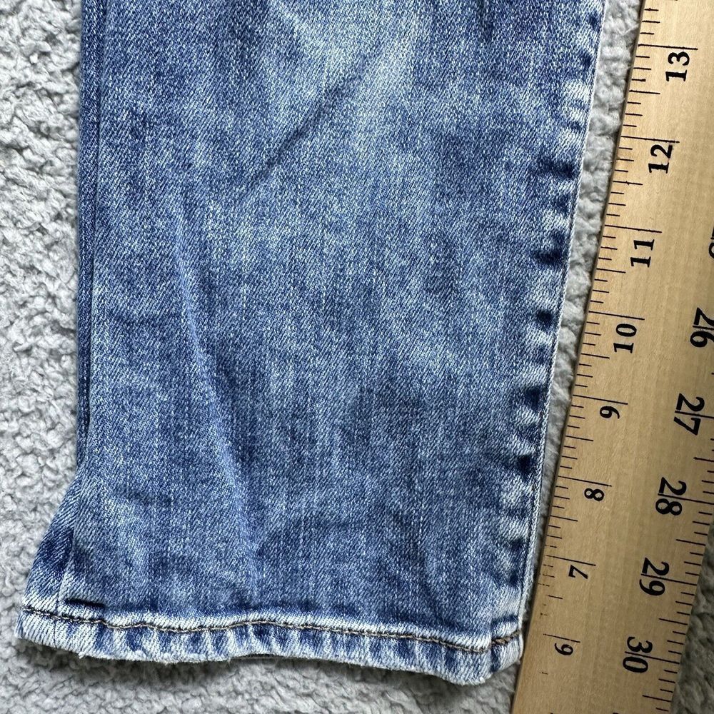 Mavi Jeans Womens 28 Emma Slim Boyfriend Distressed Blue Stretch Denim 28x30 Y2K - Picture 5 of 9